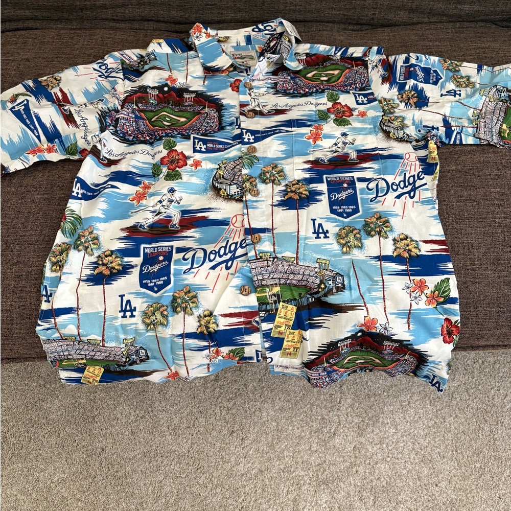 Reyn Spooner LA Dodgers shirt